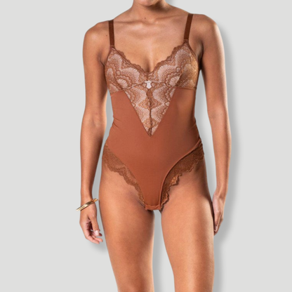 Half Laced Bodysuit