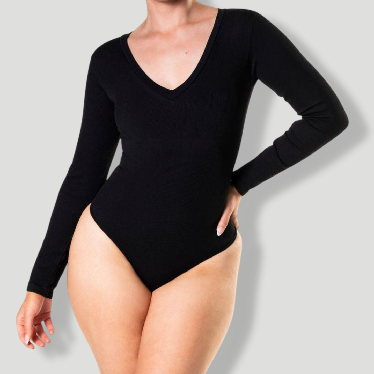Long Sleeve Scoop Neck Bodysuit
