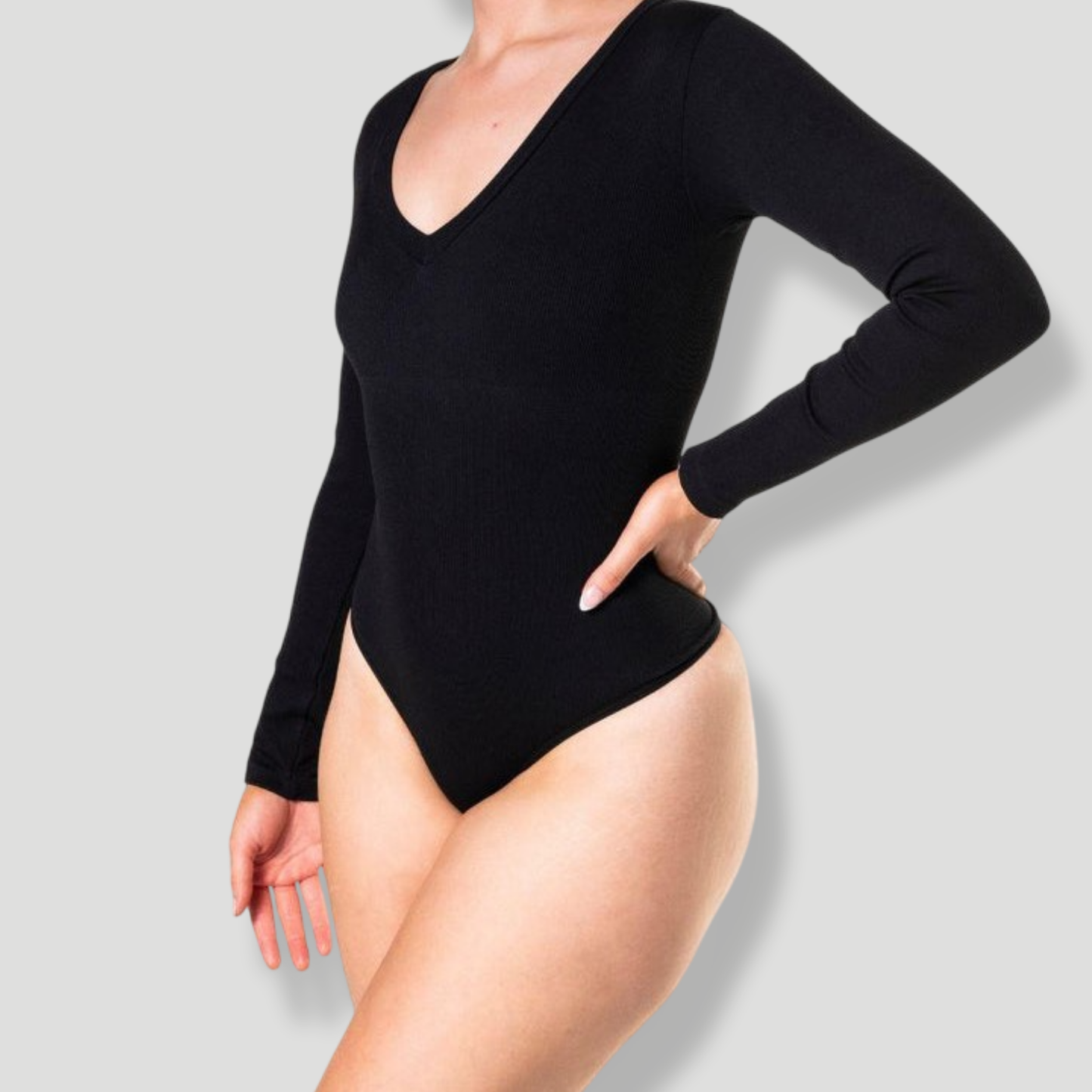 Long Sleeve Scoop Neck Bodysuit