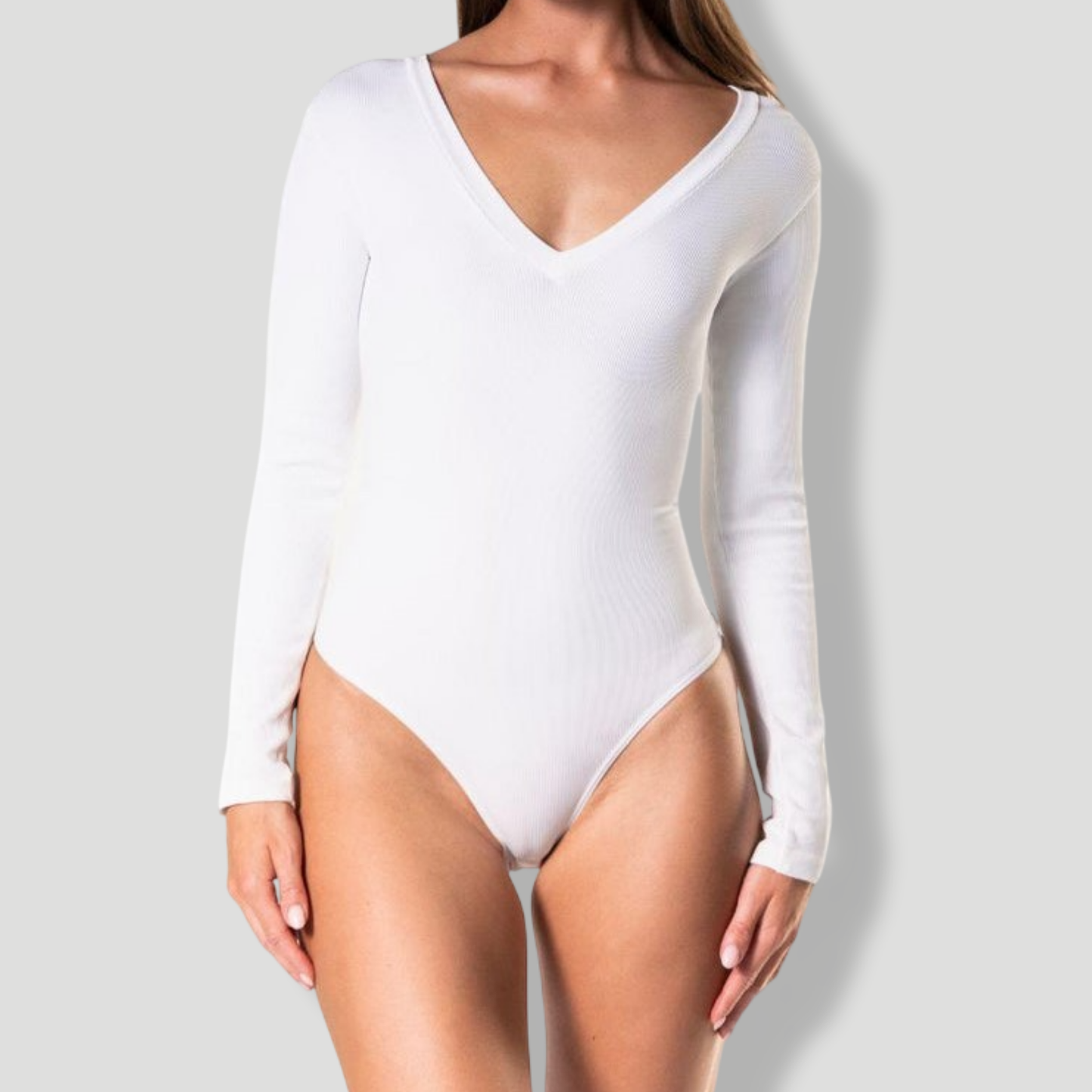 Long Sleeve Scoop Neck Bodysuit