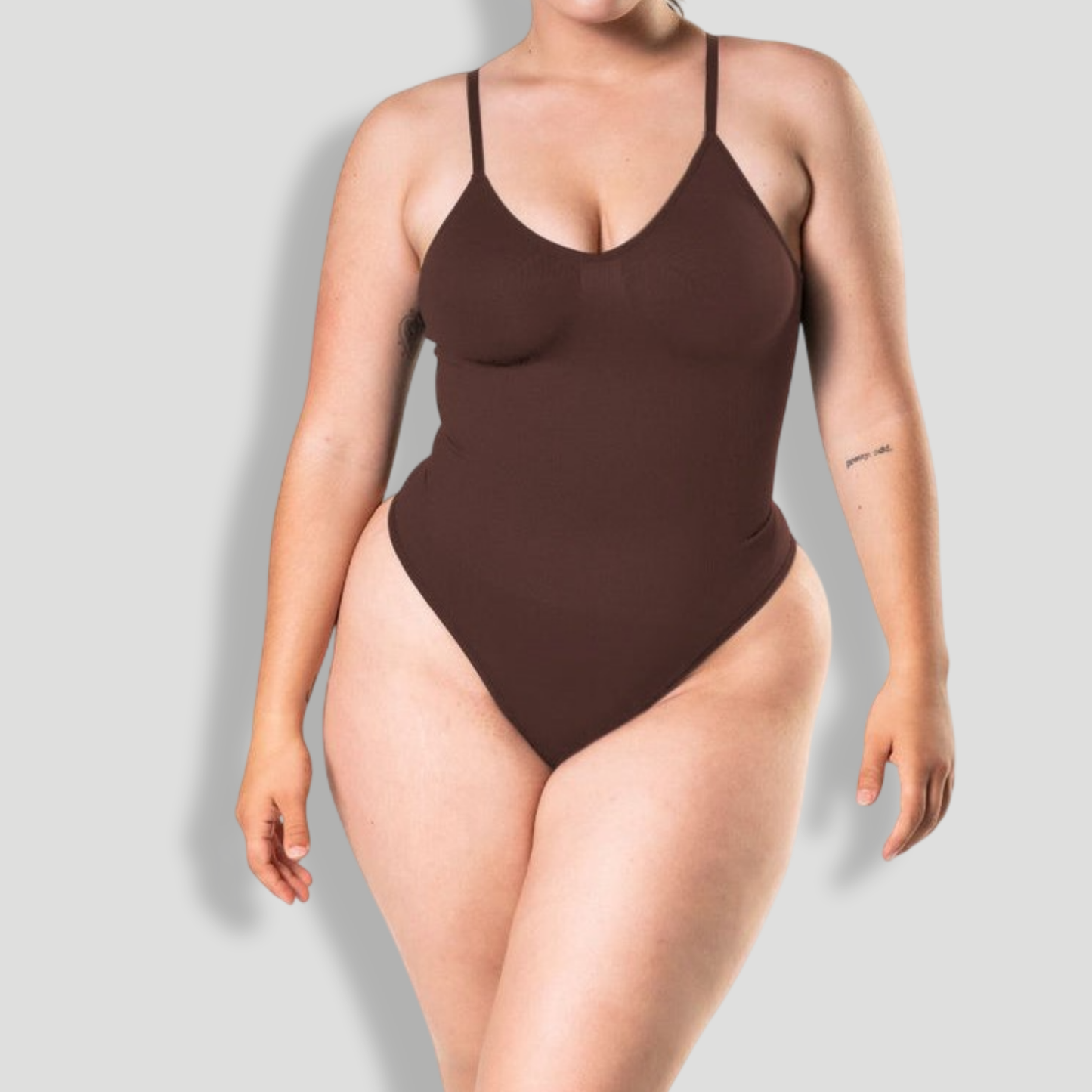 Low Back Snatched Thong Bodysuit