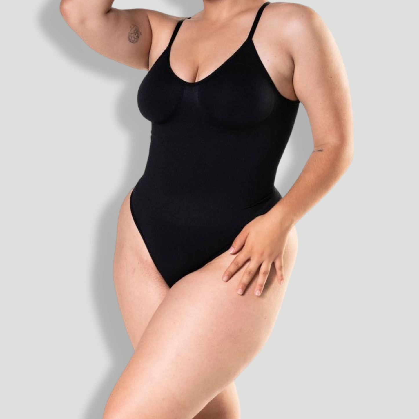 Low Back Snatched Thong Bodysuit