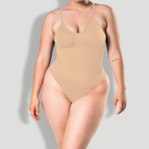 Low Back Snatched Thong Bodysuit