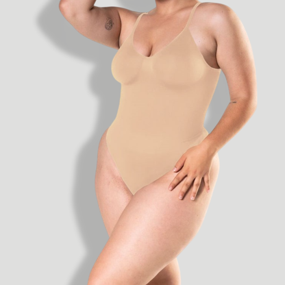 Low Back Snatched Thong Bodysuit