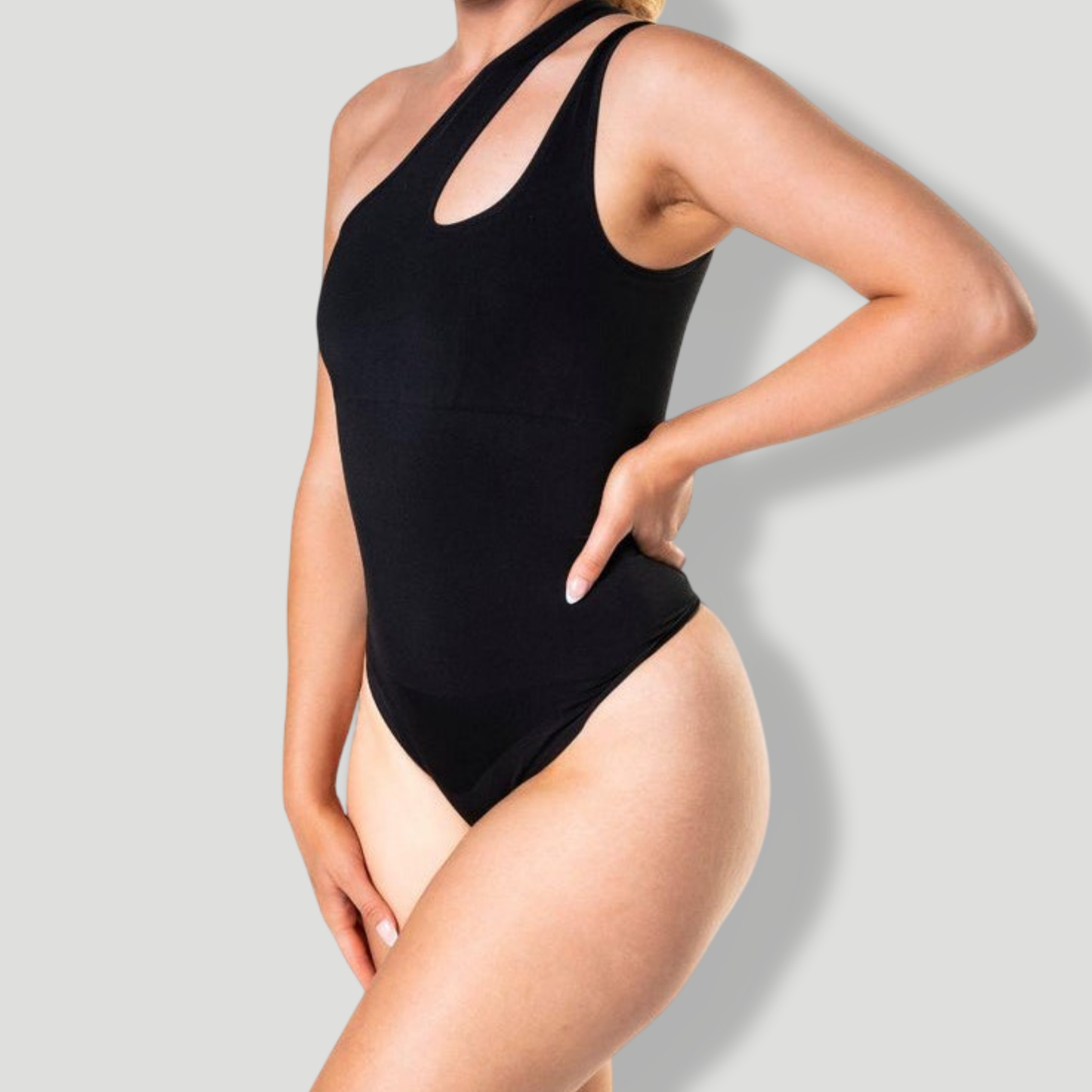 One Shoulder Shapewear Bodysuit