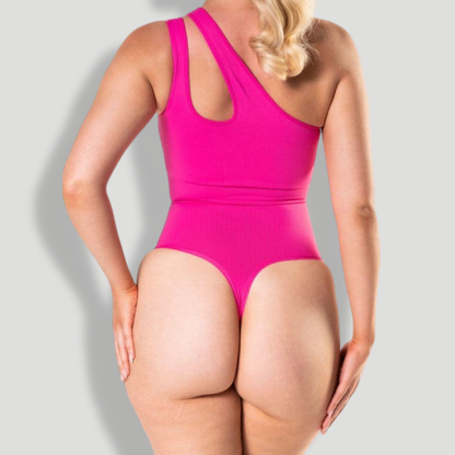 One Shoulder Shapewear Bodysuit