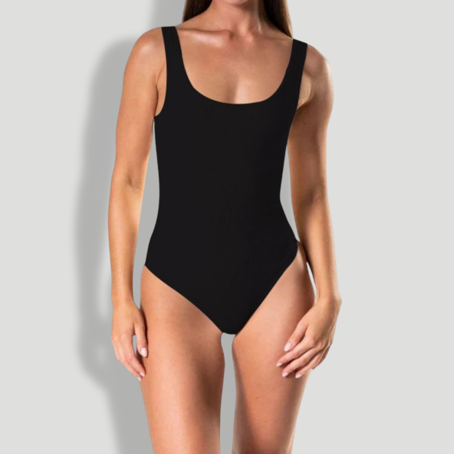 Ribbed Snatched Shapewear Bodysuit