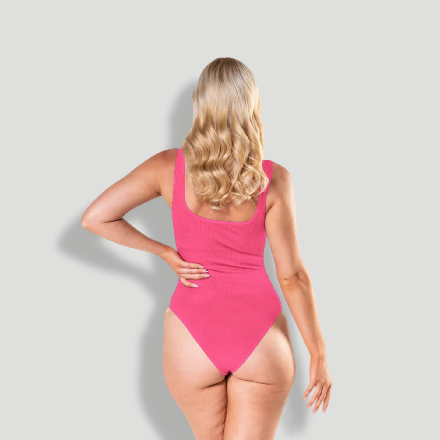 Ribbed Snatched Shapewear Bodysuit