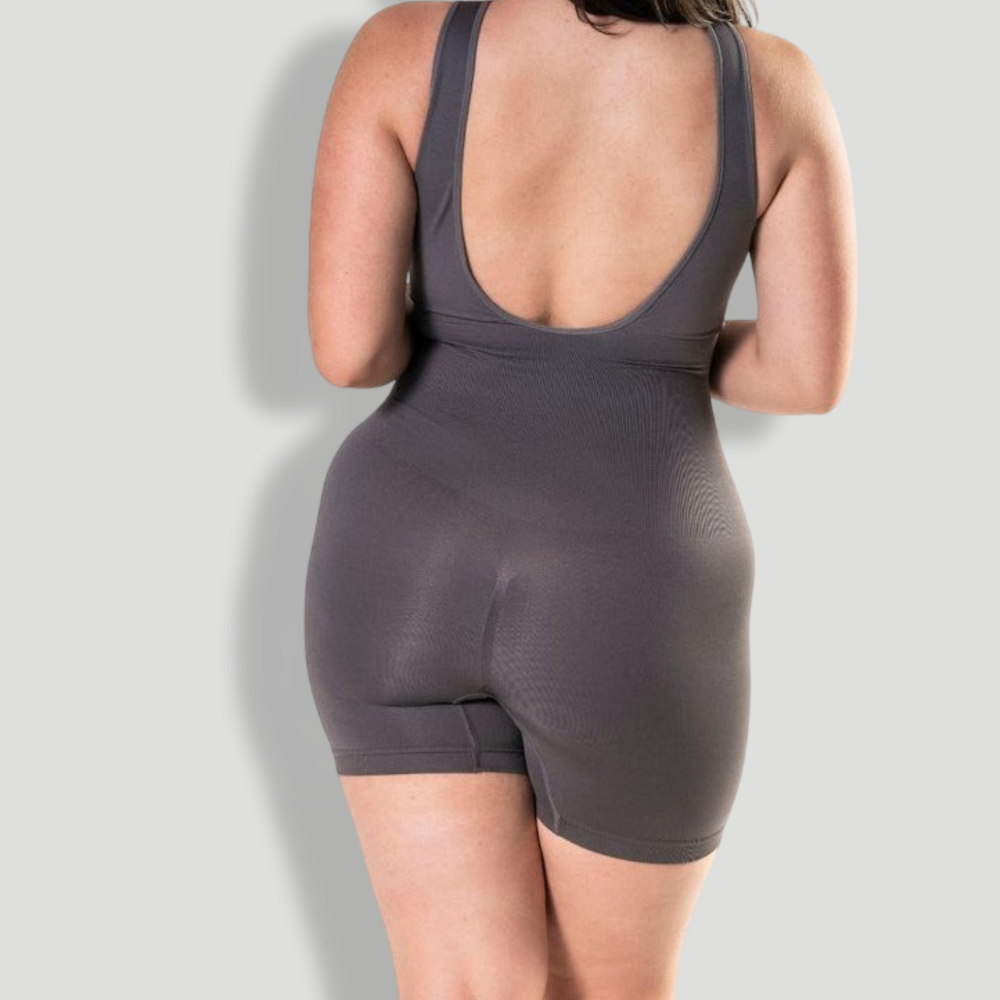 Round Neck Low Back Bodysuit
