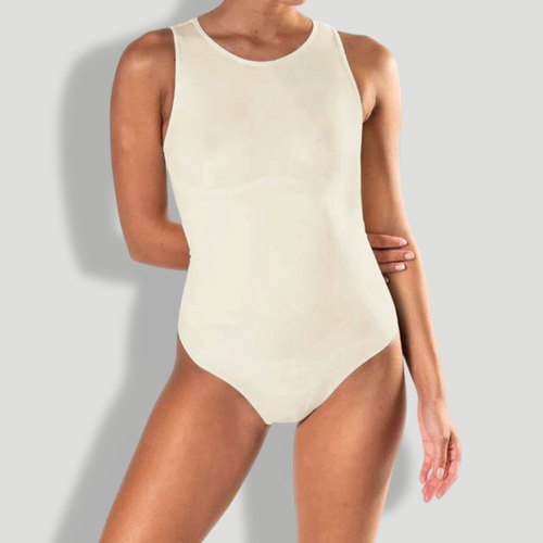 Round Neck Thong Bodysuit