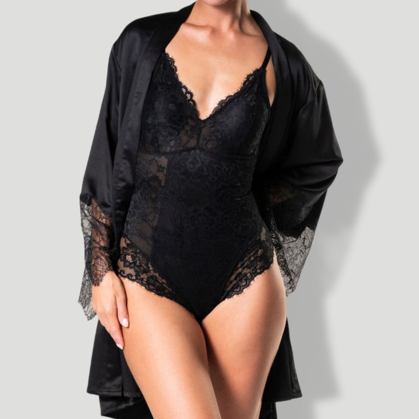 Shapewear Laced Bodysuit