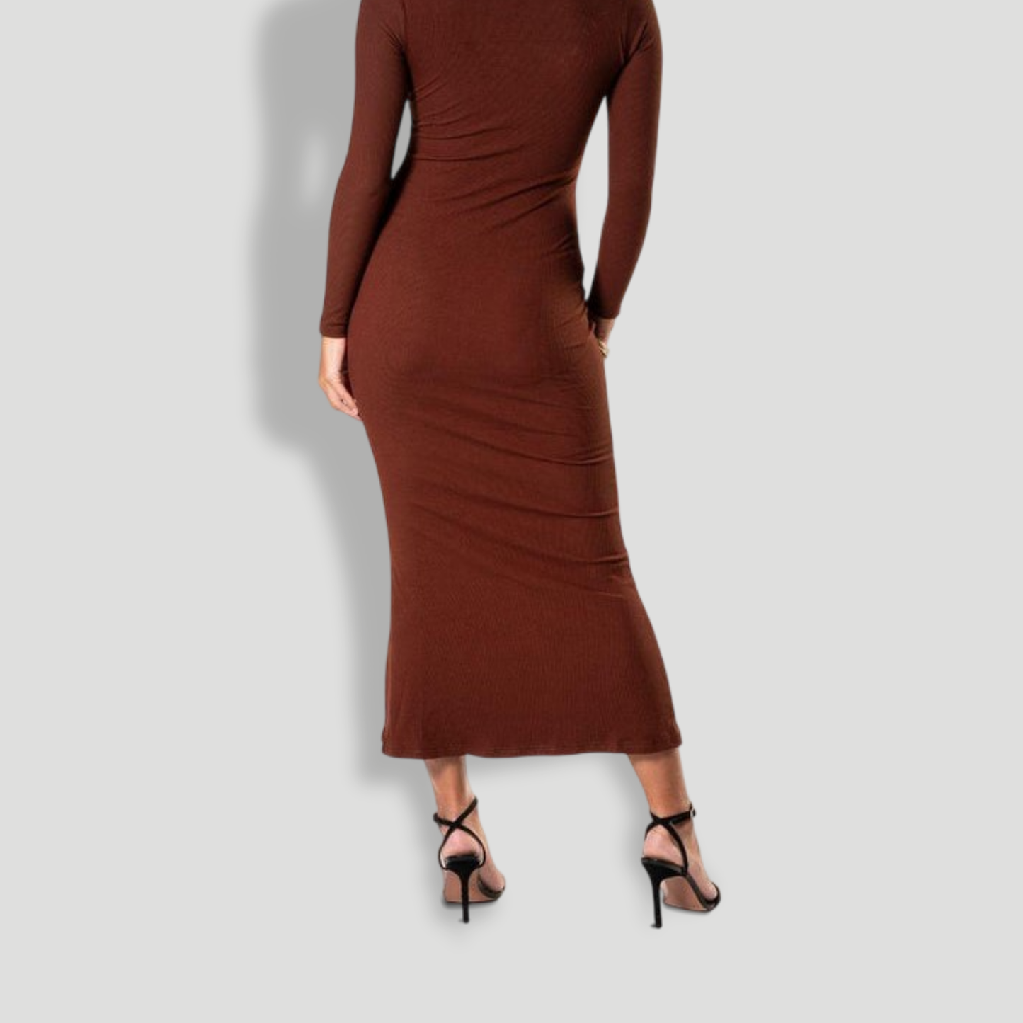 Shapewear Long Sleeve Dress