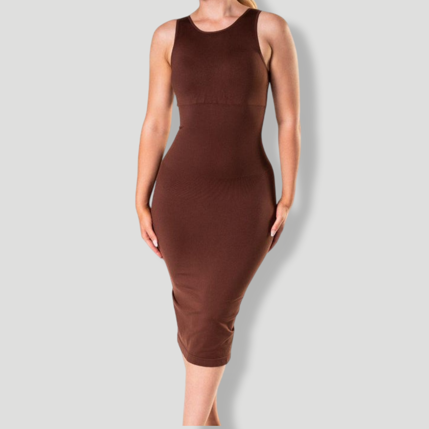 Sleeveless Shapewear Maxi Dress
