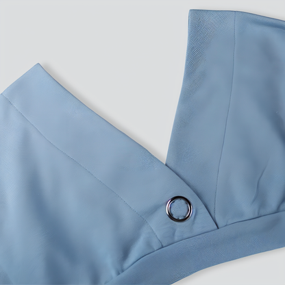 Relaxed Solid Color Long Sleeve Sweatshirt Two-piece Set