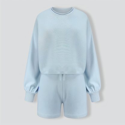 Two-piece Casual Sweater Suit