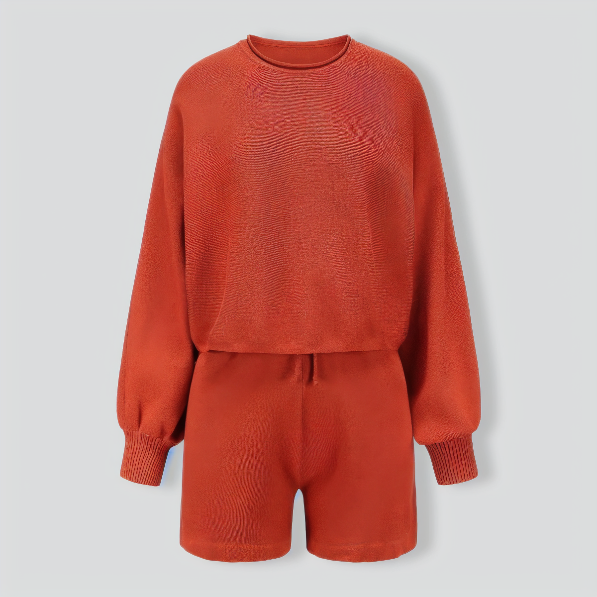 Two-piece Casual Sweater Suit