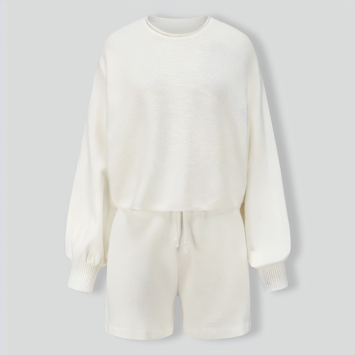 Two-piece Casual Sweater Suit