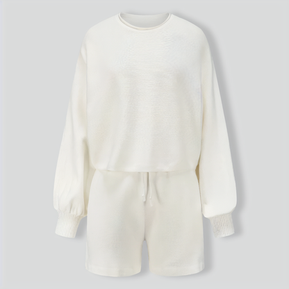 Two-piece Casual Sweater Suit