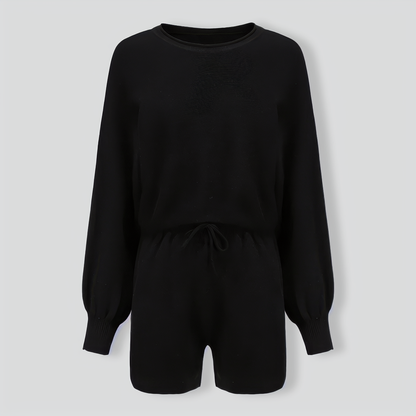 Two-piece Casual Sweater Suit