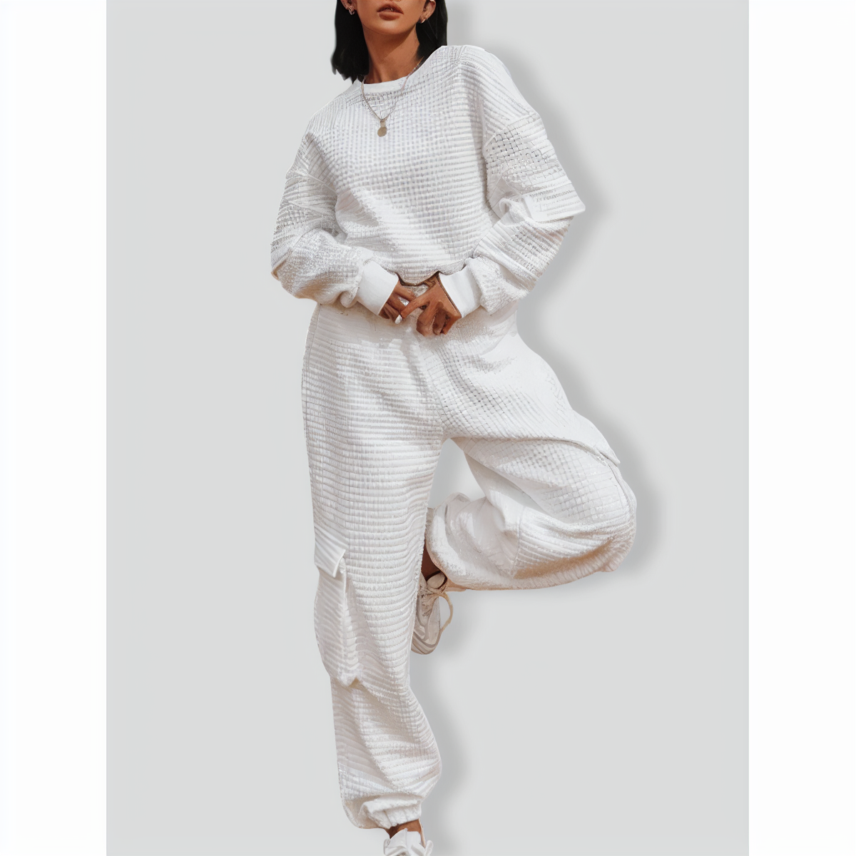 Casual Trousers Sweater Casual Suit Women