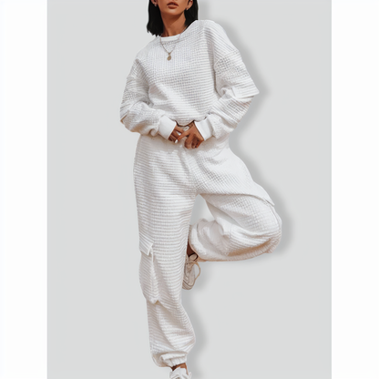 Casual Trousers Sweater Casual Suit Women