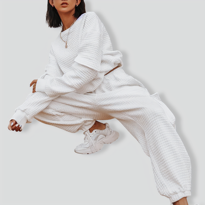 Casual Trousers Sweater Casual Suit Women