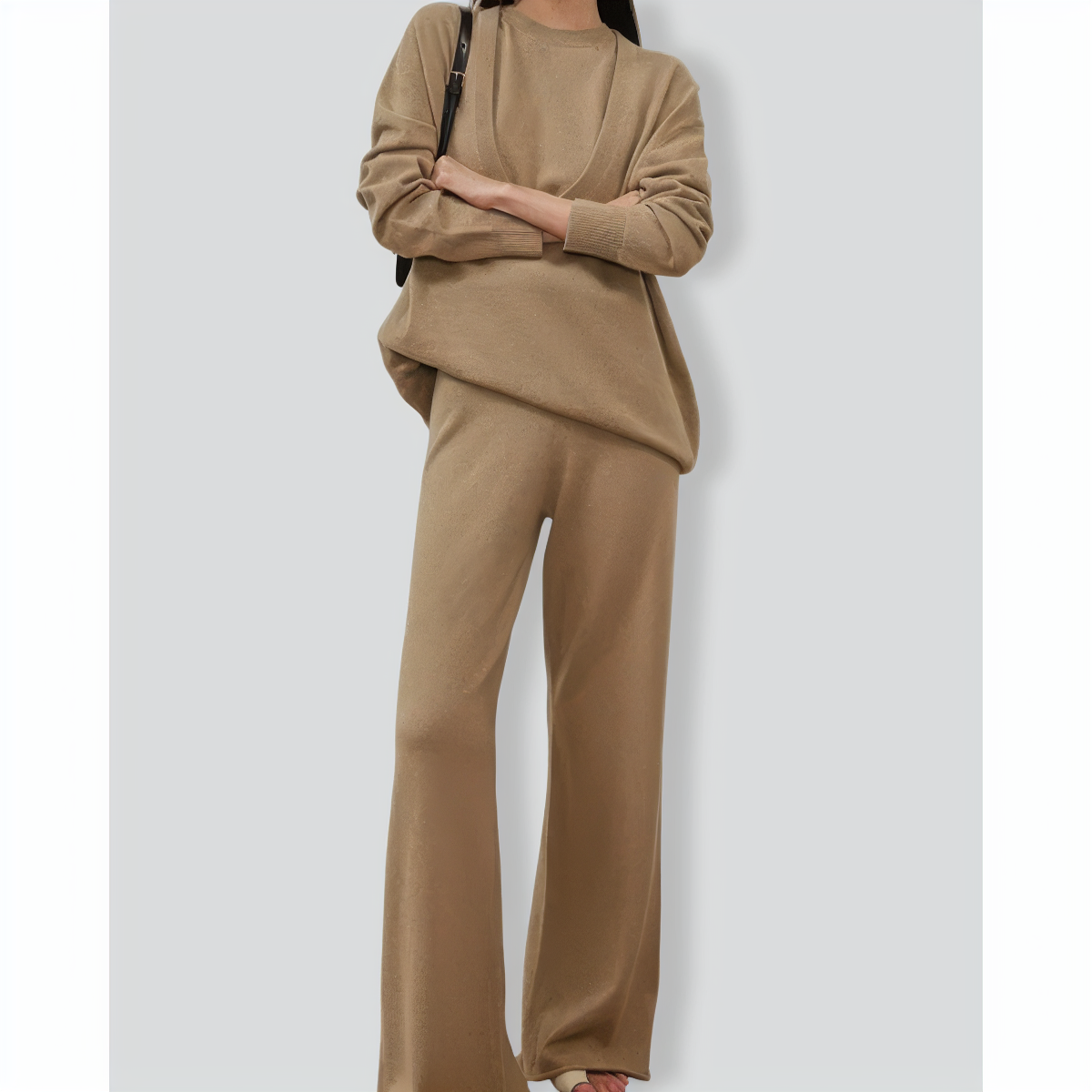 Retro high-end fashion three-piece set