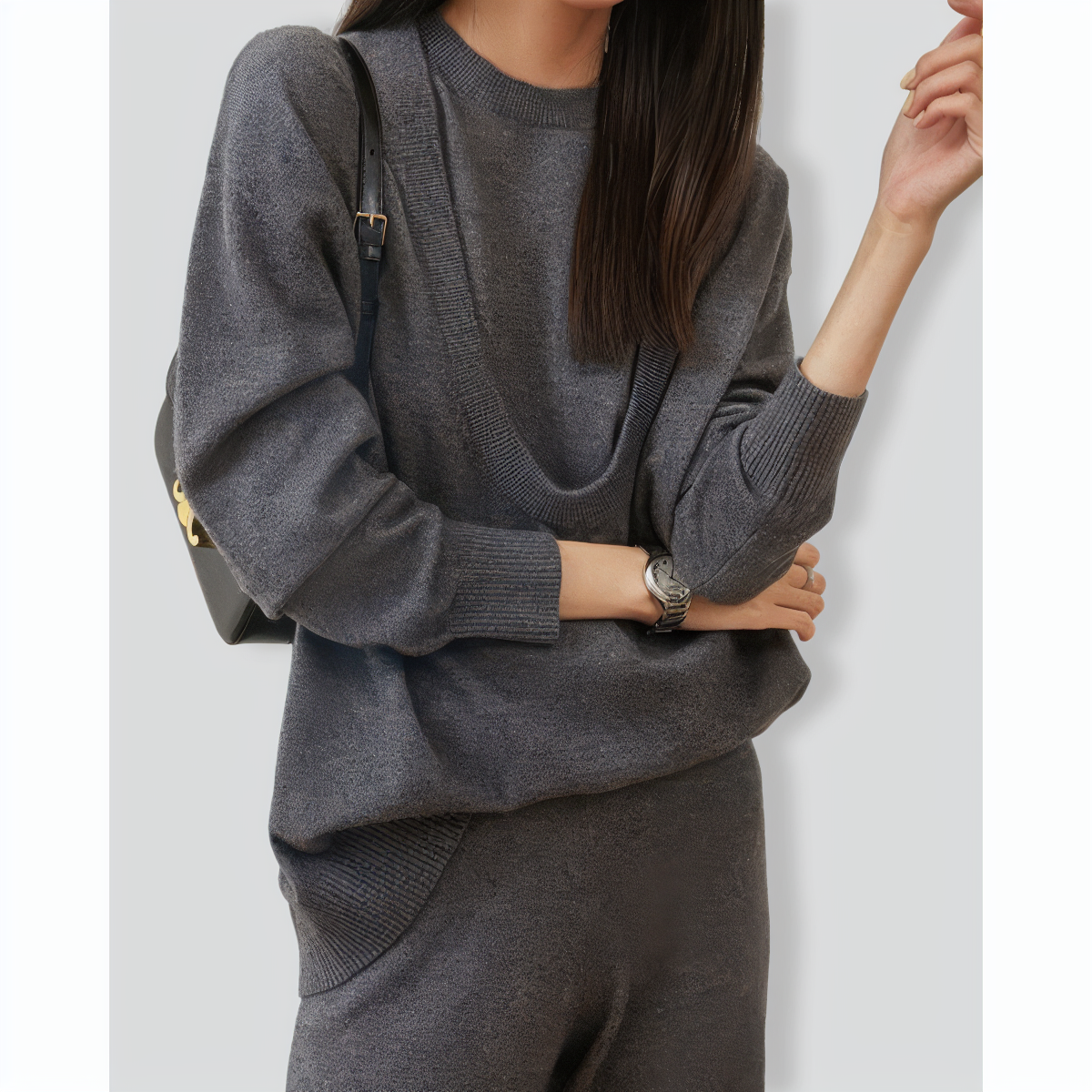 Retro high-end fashion three-piece set