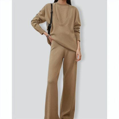 Retro high-end fashion three-piece set