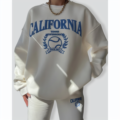 Casual Printed Sportswear Suit