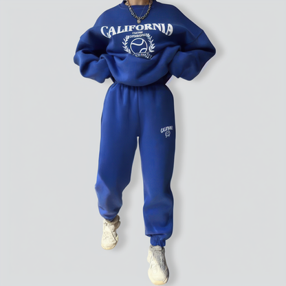 Casual Printed Sportswear Suit