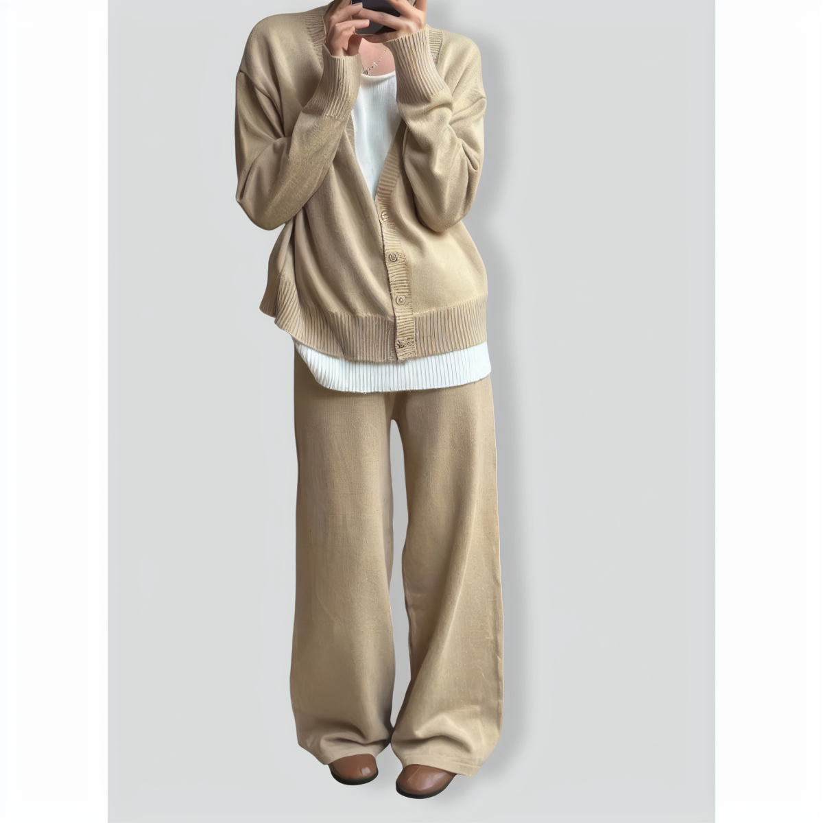 Casual Loose Slimming Two Pieces Set