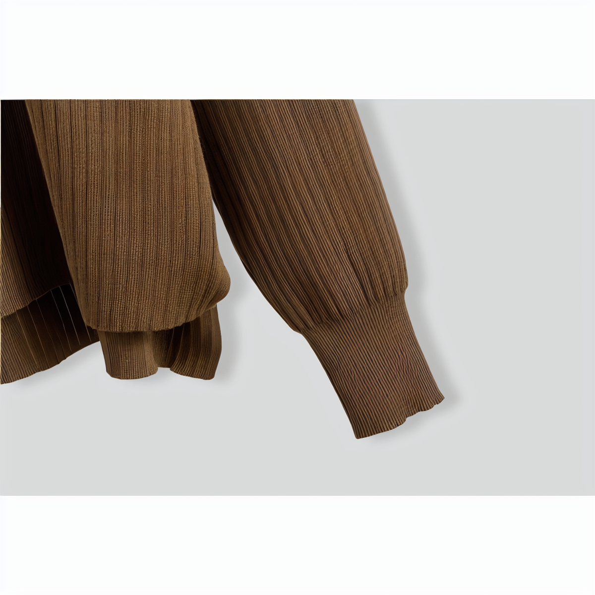 Casual Basic Knitted Two-Piece Set