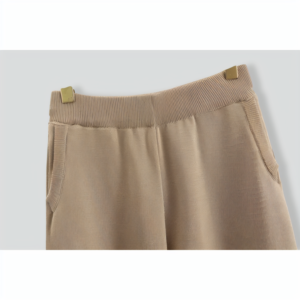 Knitted Cardigan Suspender Wide-Leg Pants Three-Piece Set