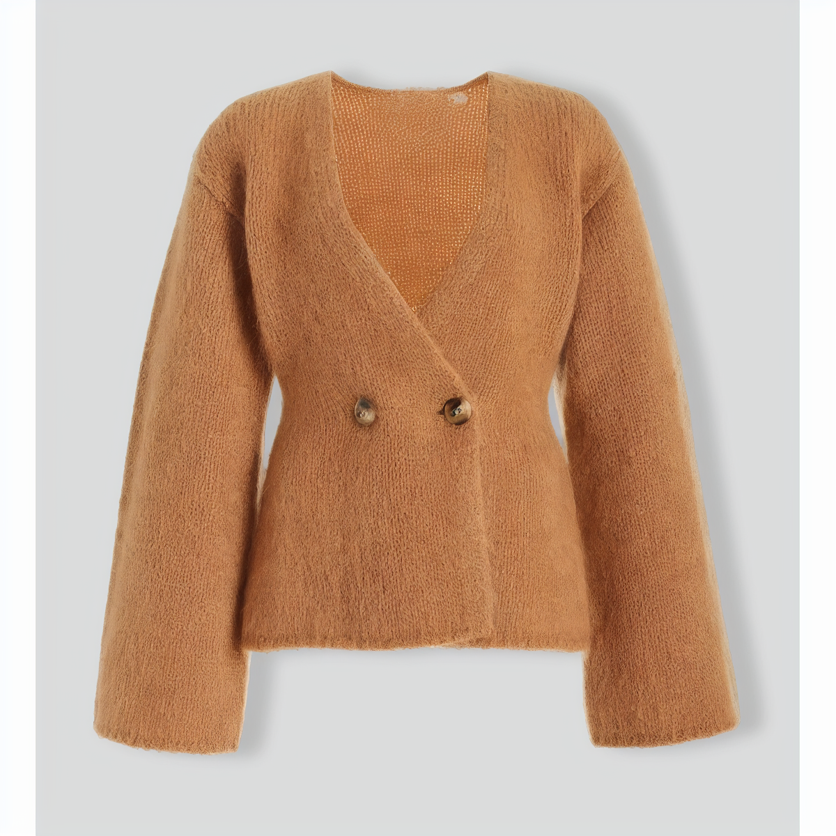 Stylish Winter Short Cardigan & Dress Set