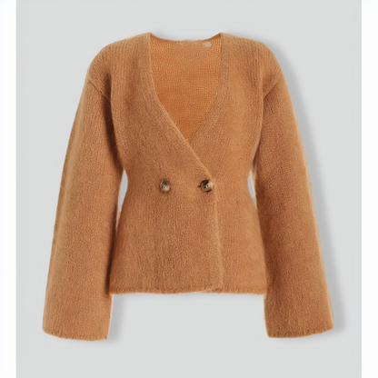 Stylish Winter Short Cardigan & Dress Set