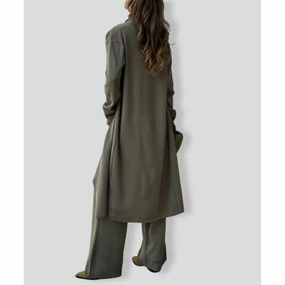 Three-Piece Simple Knitted Suit