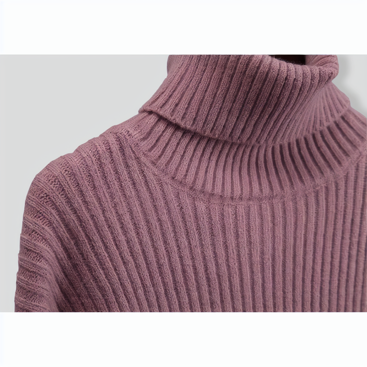 Loose Warm Turtleneck Sweater Two Piece Set