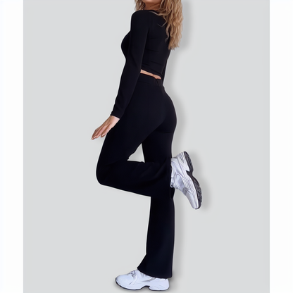 Stylish U-Neck Two-pieces Suit