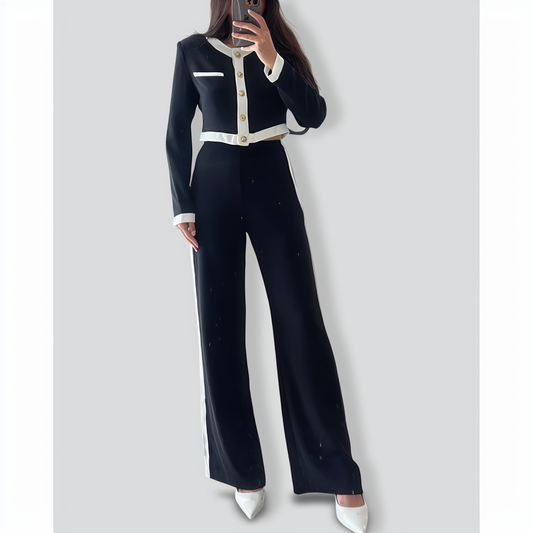 Casual Round Neck Two-Piece set