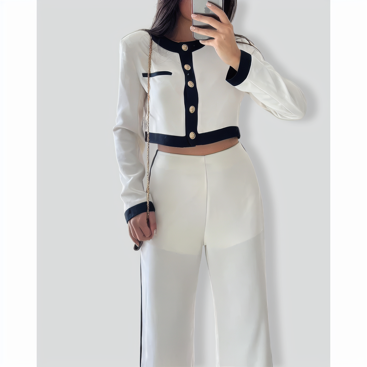 Casual Round Neck Two-Piece set