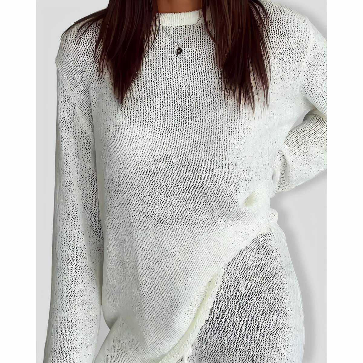 Personalized Knitted Casual Two-Piece Set