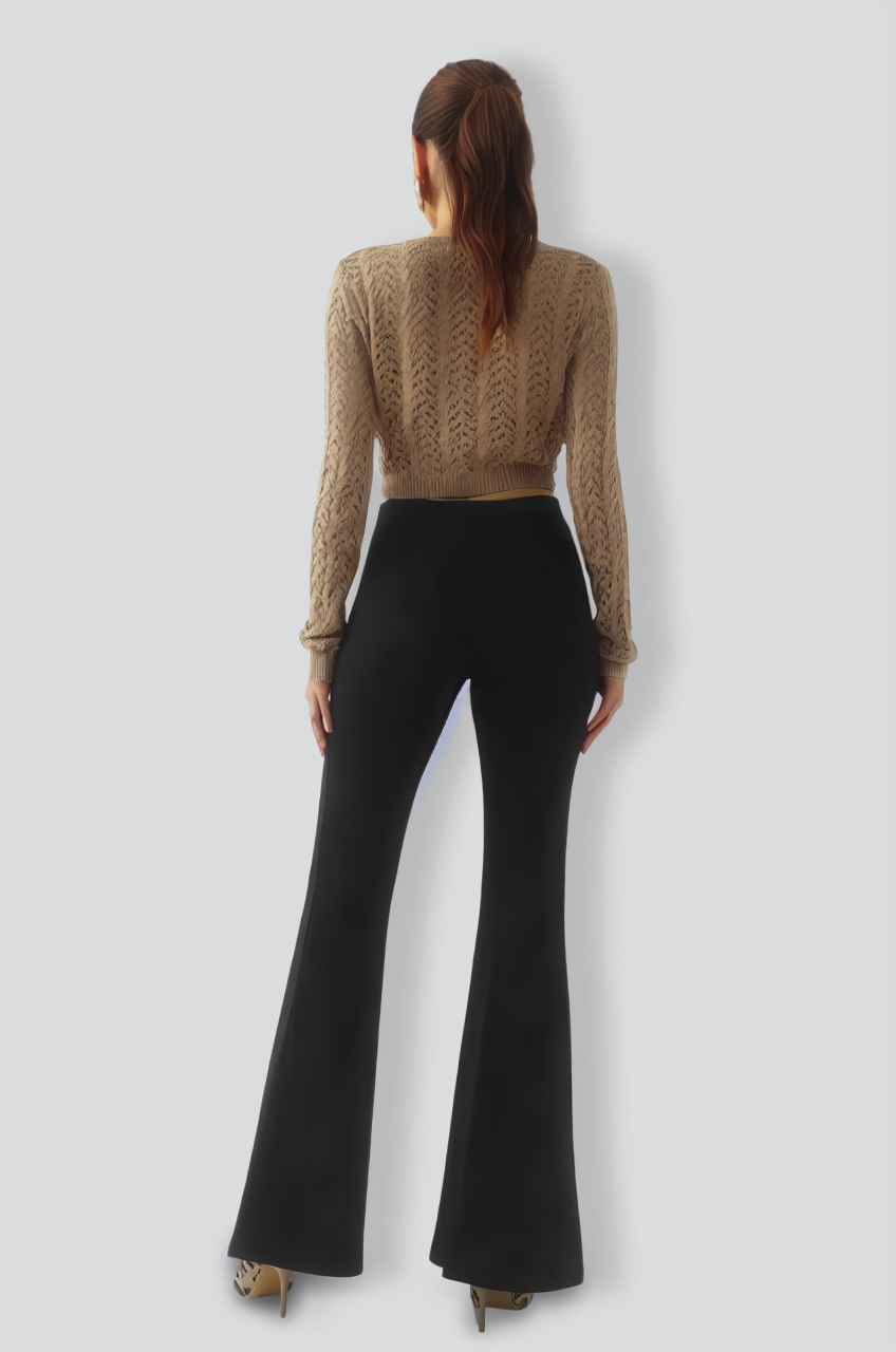 Kosala Twist Knitted Short Top