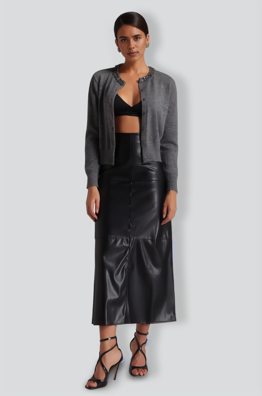 Rode Diamante Sweater