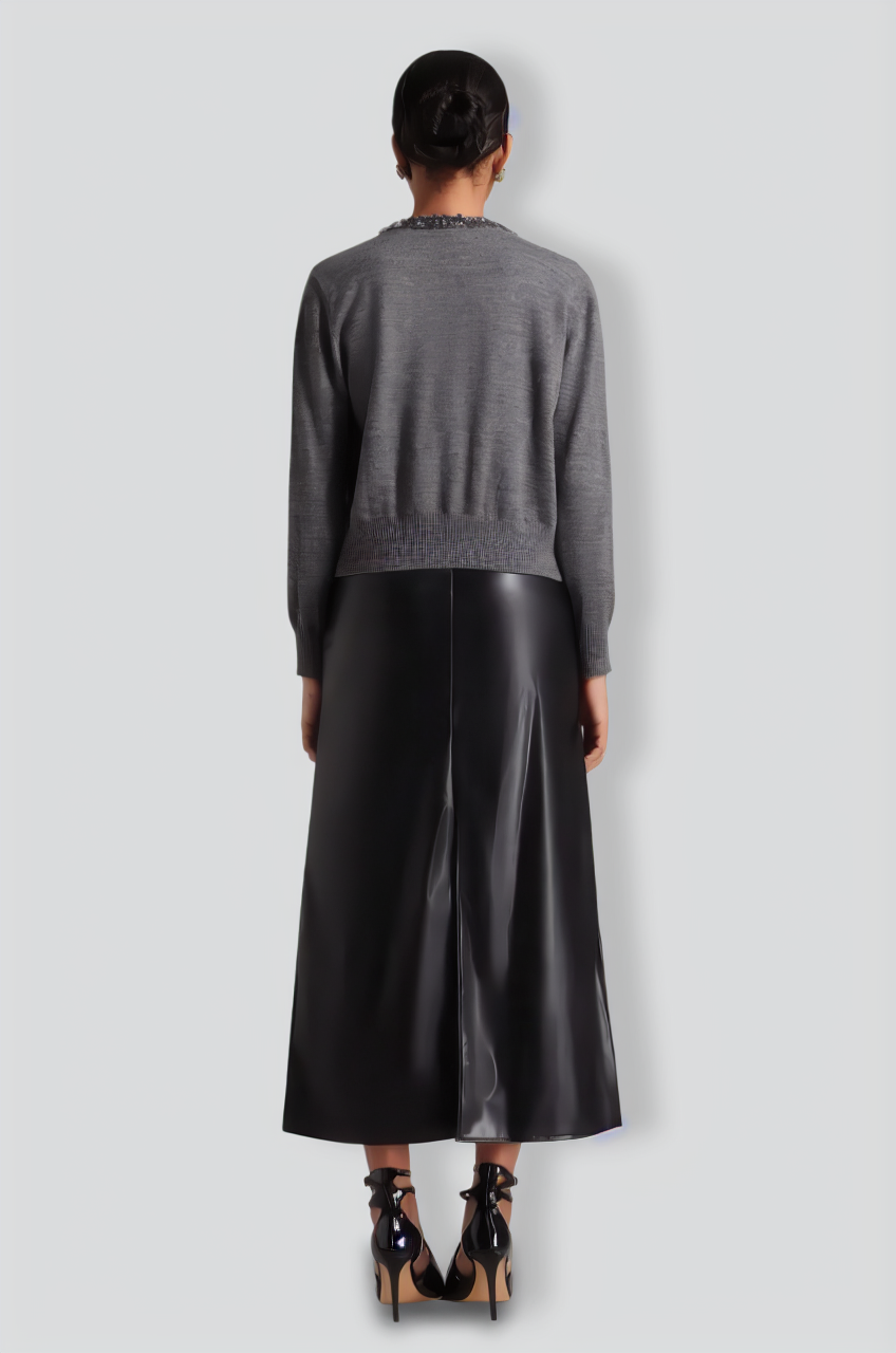 Rode Diamante Sweater