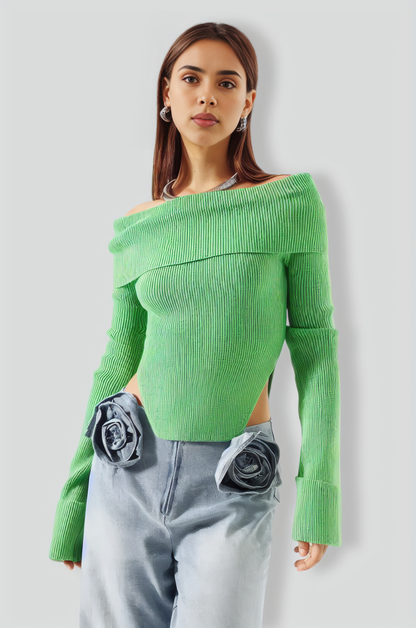 Yarera Off-Shoulder Sweater