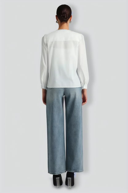 Yasir Pleated Long Sleeves Shirt