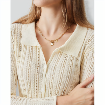 The Cable Knitted Cardigan