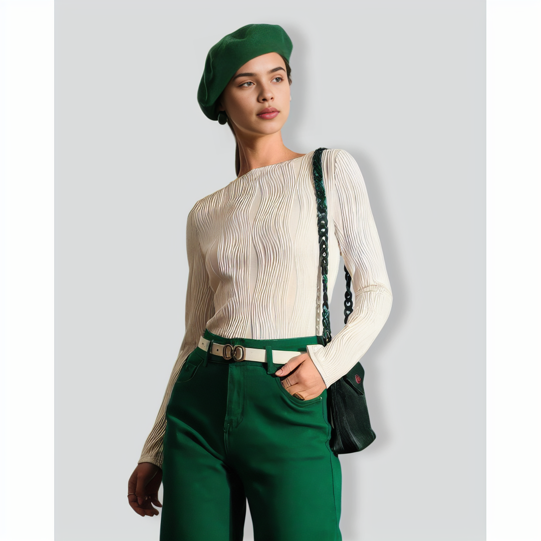 The White Water Ripple Textured Tee