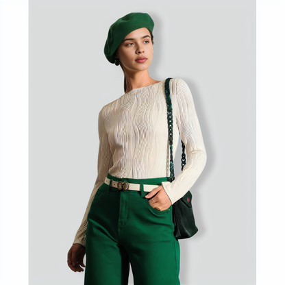 The White Water Ripple Textured Tee